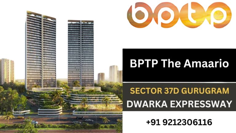 What Are the Available Property Options in BPTP The Amaario Sector 37D Gurgaon?